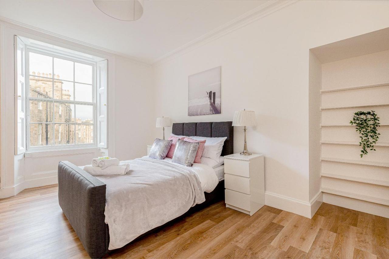 Heart Of Edinburgh City Centre 3 Bed Georgian Apt Eksteriør billede